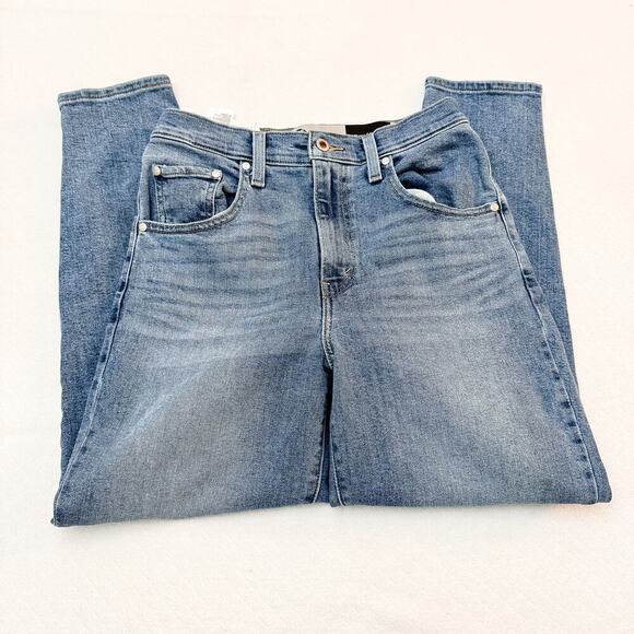 Levi's Silvertab Mom Jeans Vintage Wash Denim Jeans Size 28 x 27 - Picture 4 of 7